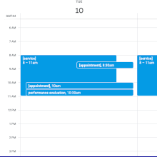 google calendar integrated